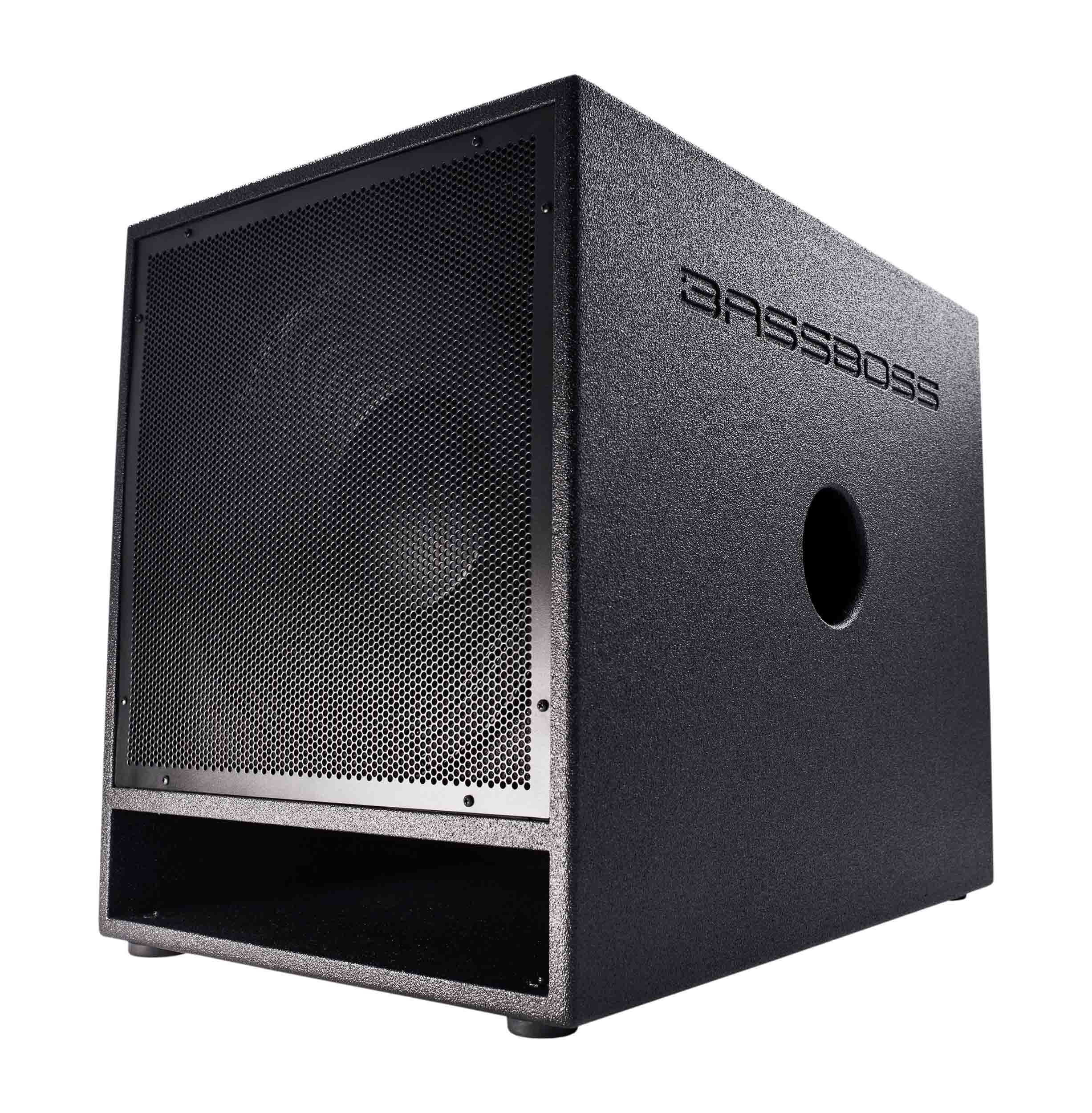 BassBoss BB-BB15-MK3, 15-Inch Vented Direct Radiating Subwoofer - Black - Hollywood DJ