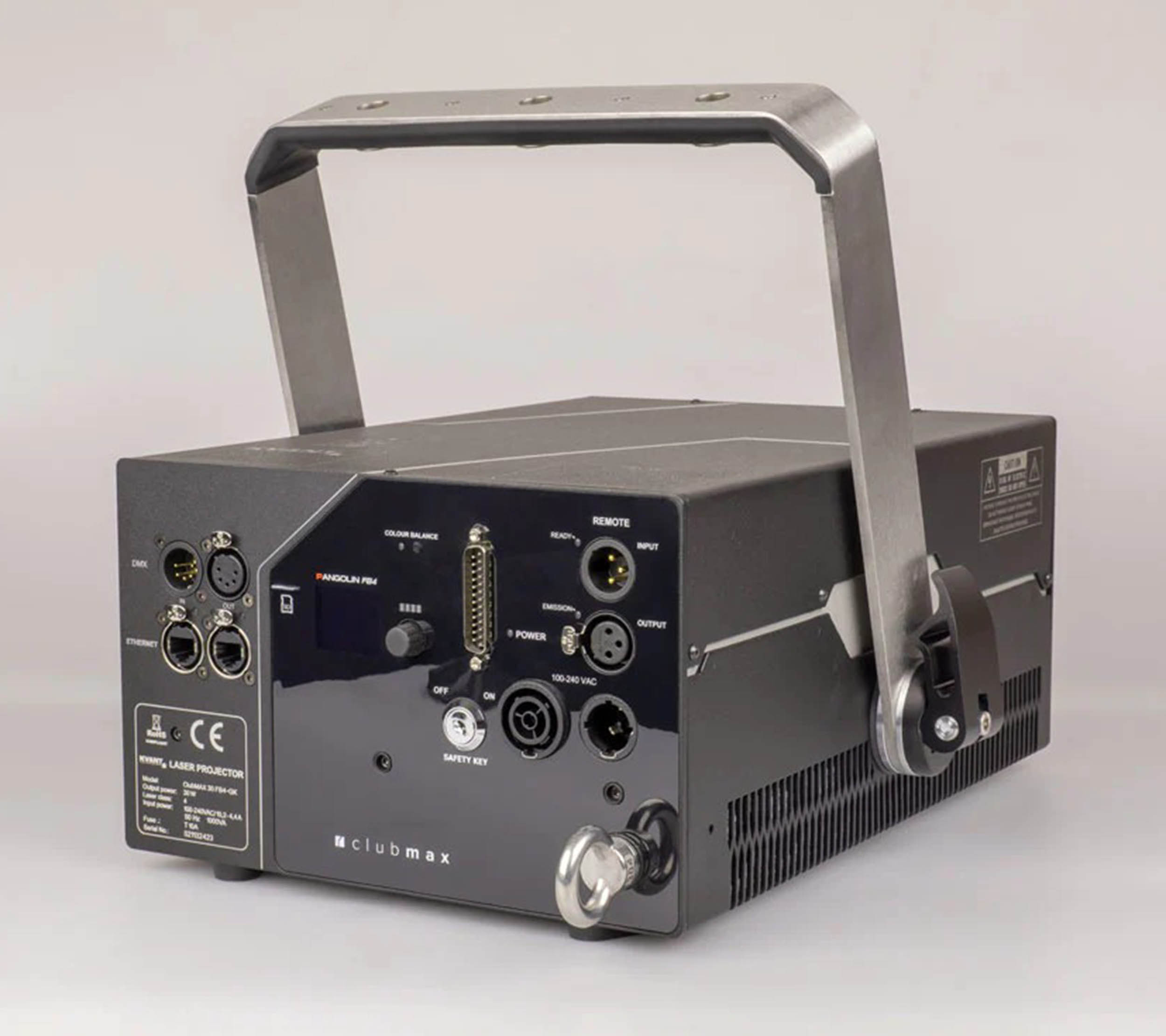 Kvant Lasers Clubmax 24 FB4, RGB Pure White Diode High-End Show Laser - Hollywood DJ