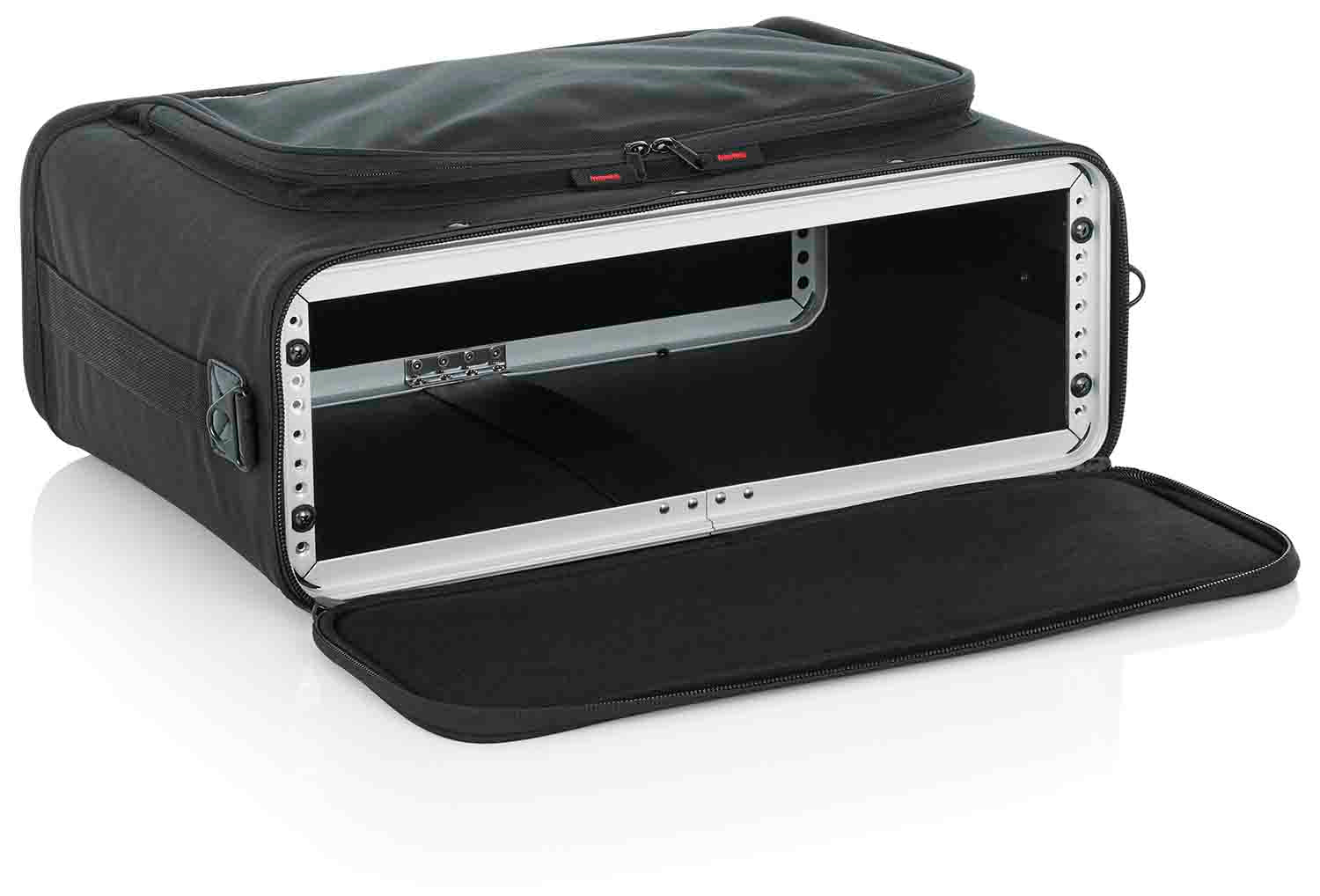 Gator Cases GR-RACKBAG-3U, 3U Lightweight Rack Bag with Aluminum Frame and PE Reinforcement - Hollywood DJ