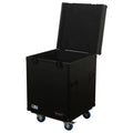 Odyssey FZTP2WBL, Black 21.5″ x 27.5″ x 21.5″ Interior Utility Truck Pack Touring Flight Case - Hollywood DJ