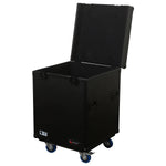 Odyssey FZTP2WBL, Black 21.5″ x 27.5″ x 21.5″ Interior Utility Truck Pack Touring Flight Case - Hollywood DJ