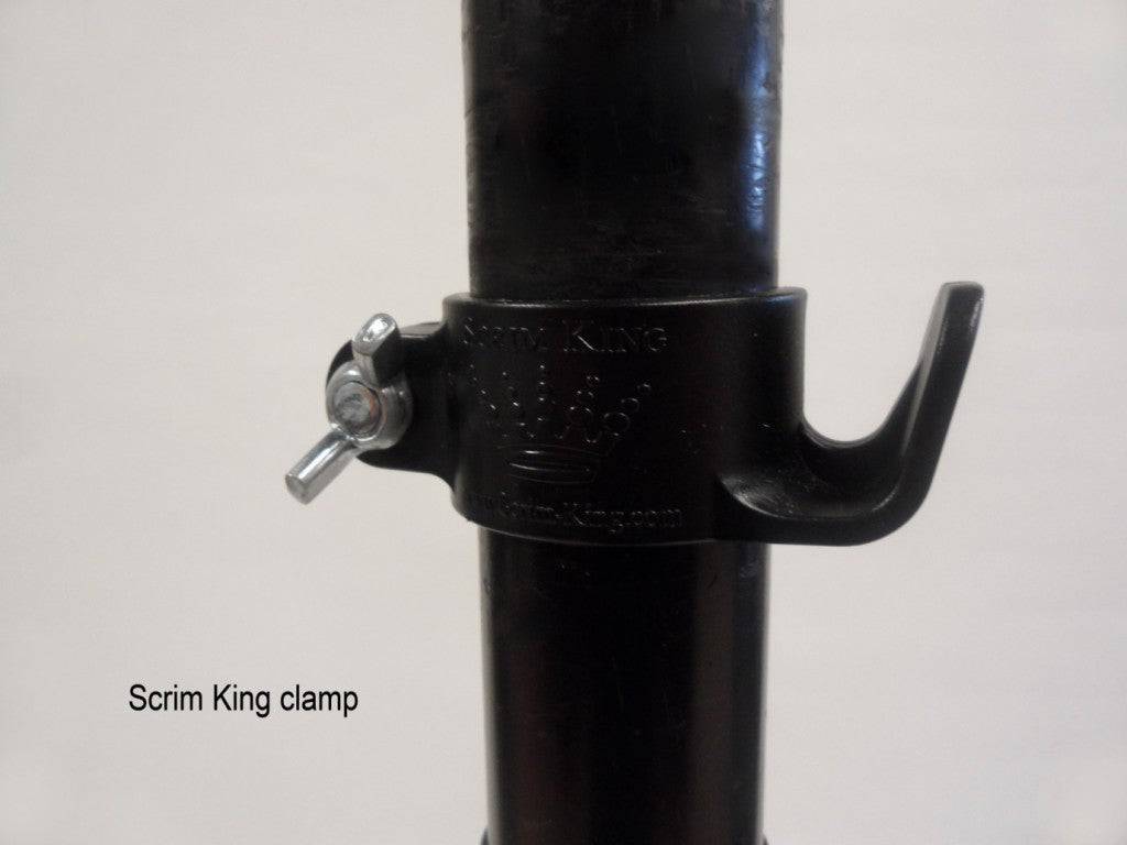 Scrim King SS-CLP-01 Speaker/Lighting Stand Clamp - 4 Pack - Hollywood DJ