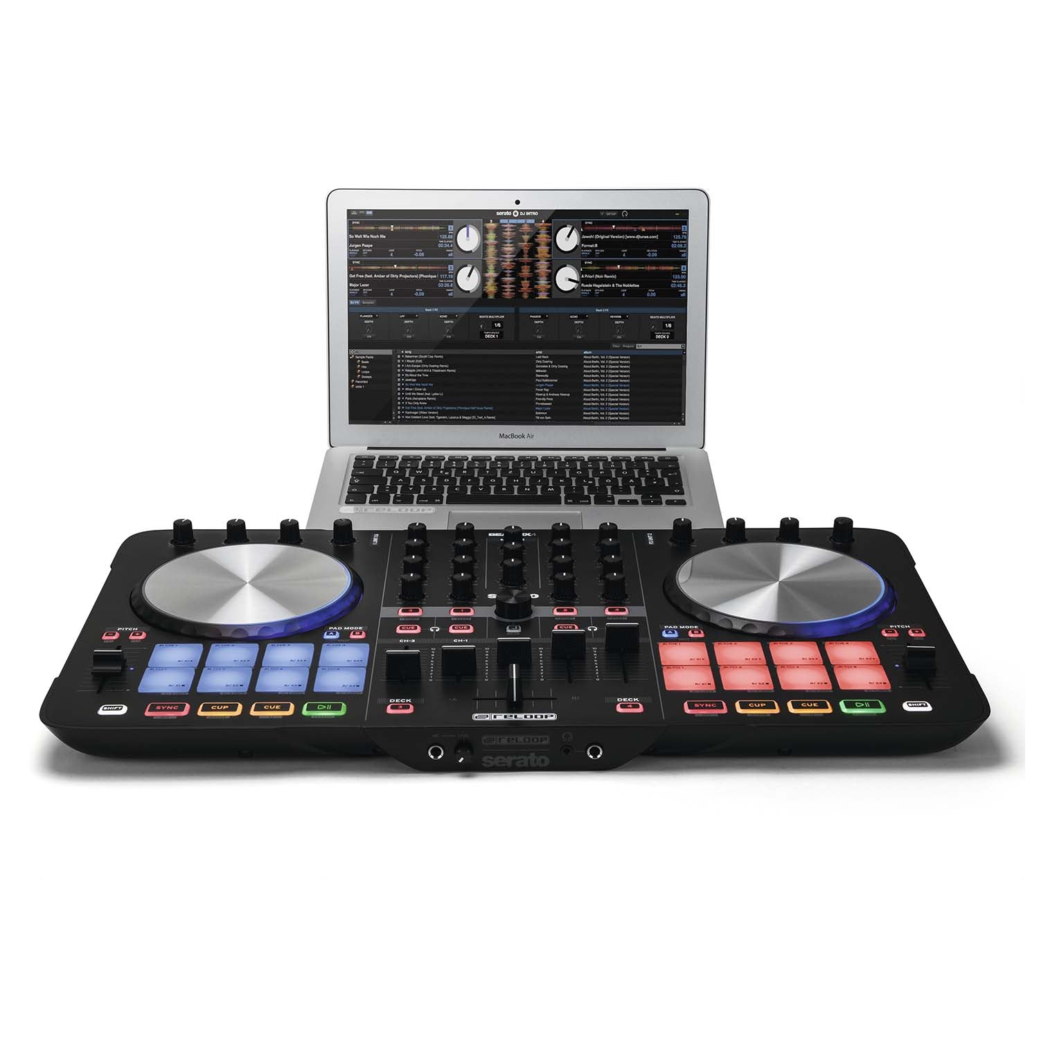 Reloop BEATMIX-4-MK2, 4 Channel Performance Pad Controller For Serato DJ - Hollywood DJ