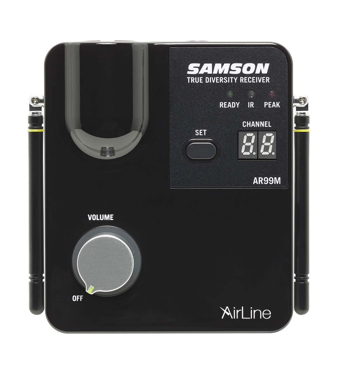 Samson SWR99M-D AirLine 99 Micro Wireless Receiver - 542 to 566 MHz - Hollywood DJ