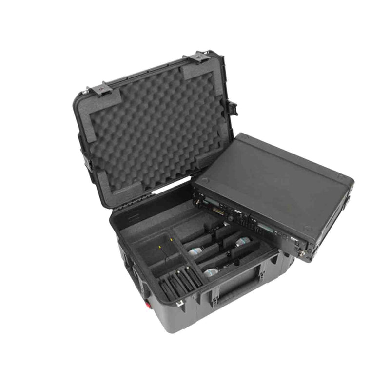 SKB Cases 3i-221710WMC, 2U iSeries 2217-10 Wireless Microphone Fly Rack - Hollywood DJ