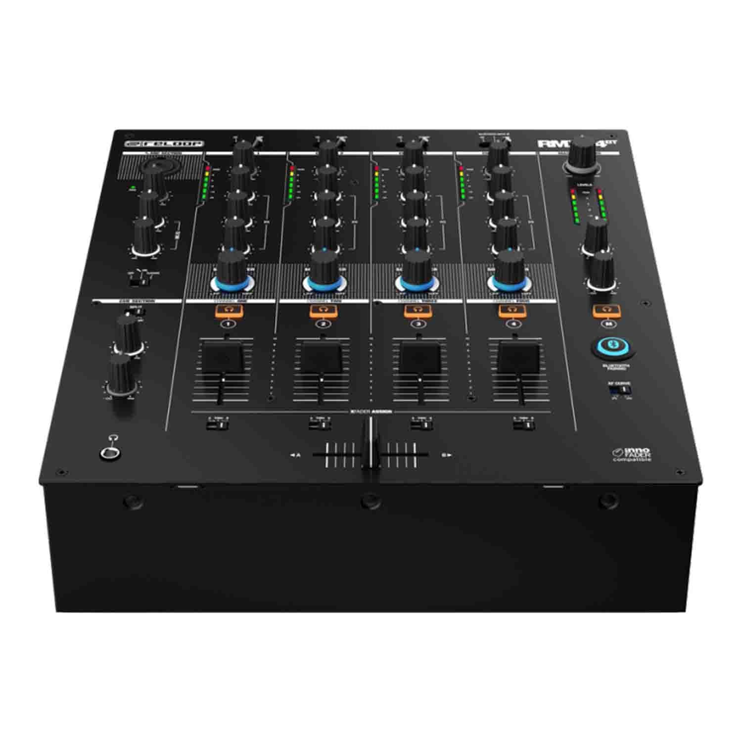 Reloop RMX-44BT 4-Channel Bluetooth Club DJ Mixer - Hollywood DJ
