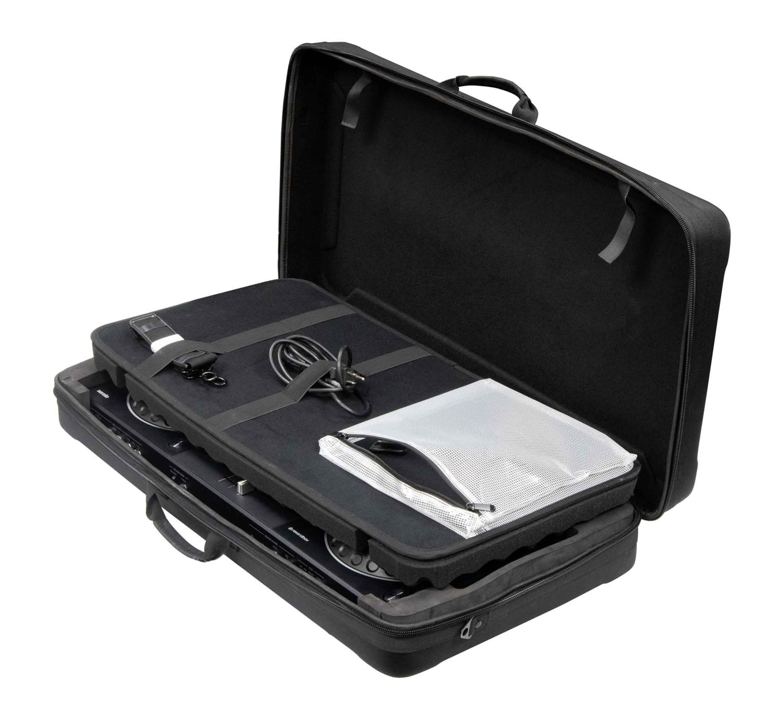 Odyssey BMDDJREV5, Eva Molded Soft Case and Bag for Pioneer DDJ-REV5 Controller with Cable Compartment - Hollywood DJ