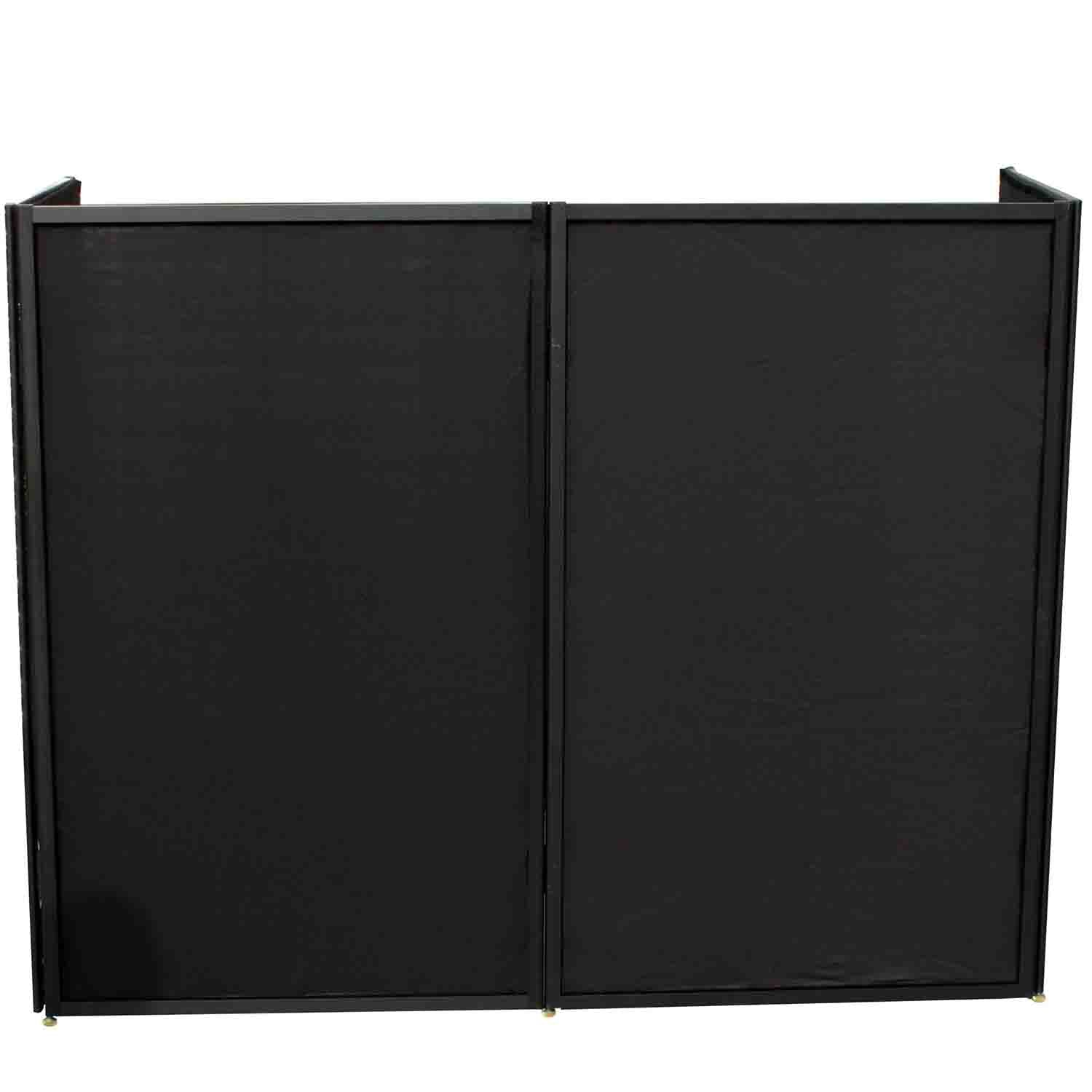 ProX XF-5X3048B Five Panel Frame DJ Facade with Stainless Quick Release 180 Degree Hinges - Hollywood DJ