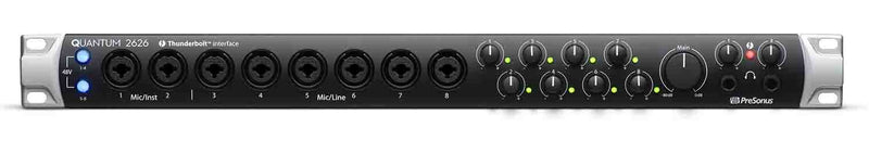 PreSonus QUANTUM 2626, 26x26 Thunderbolt 3 Audio Interface - Hollywood DJ
