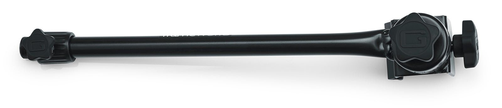 Gator Frameworks GFW-MIC-CLMPBM16 Adjustable Angle 16 Inch Clamp-On Mini Boom with Interlocking Design - Hollywood DJ