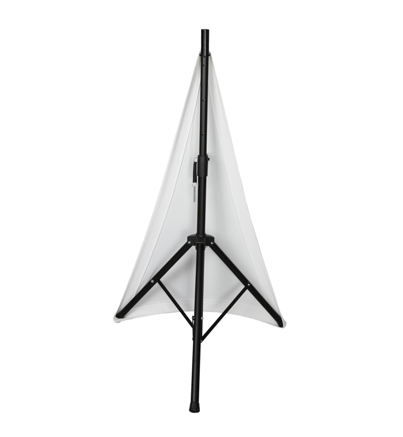 JBL Bags STAND-STRETCH-COVER-WH-1 Stretchy White Tripod Stand Cover - 1 Side - Hollywood DJ