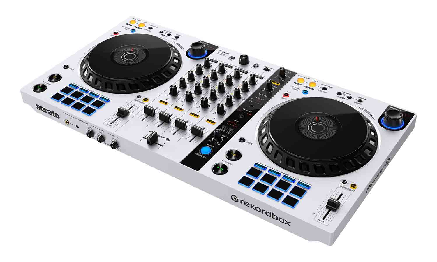 B-Stock: Pioneer DJ DDJ-FLX6-W 4-Channel DJ Controller for Rekordbox and Serato DJ Pro - Hollywood DJ