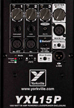 Yorkville YXL15P 15-inch / 1-inch Powered Speaker - 1000 Watts - Hollywood DJ