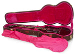 Gator Cases GW-SG-BROWN Deluxe Wood Case for Electric Solid Guitar - Brown - Hollywood DJ