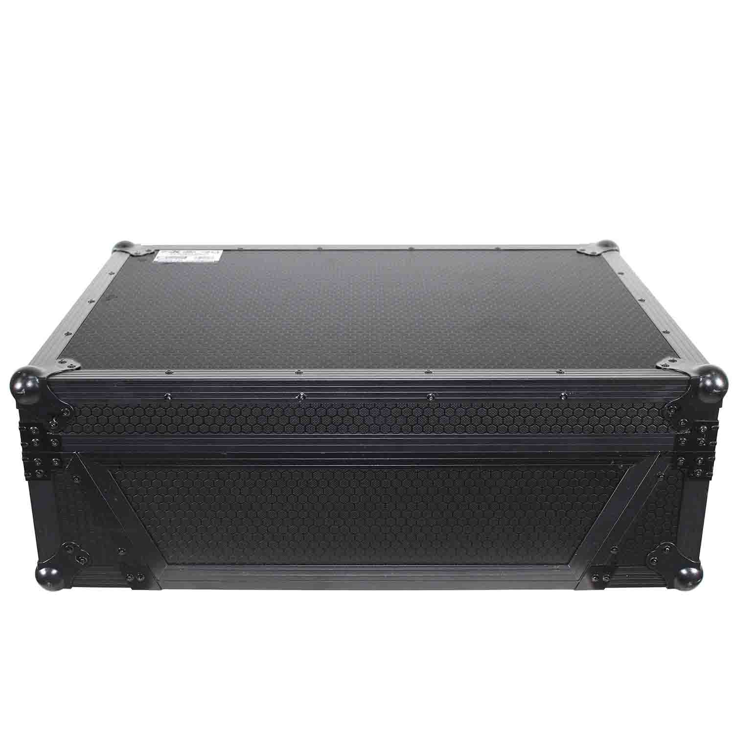 ProX XS-PRIME4 WBL2U DJ Flight Case for Denon Prime 4 DJ System - Black on Black - Hollywood DJ